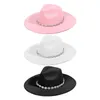 Chapeau de cowboy occidental chapeau de cow-girl scintillant avec strass chapeau de fête d'anniversaire 240312