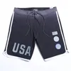 Marque de mode d'été USA Men de plage shorts de bermuda Bermuda étanche à sec rapidement de la plongée décontractée Swimwear 240314