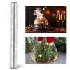 Wrap STOBOK 80 cm épaisseur d'enveloppe de Cellophane Rouleau d'enveloppe de Cellophane Flocon de Neige décoré Sacs de Cellophane Wrap Paniers Cadeaux Arts Artisanat