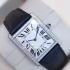 클래식 시리즈 레이디스 시계 여자 시계 W1018355 화이트 다이얼 가죽 스트랩 밴드 vk quartz 크로노 그래프 작업 여성 '243U
