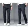 Męskie spodnie solidny kolor męskie spodnie oddychające spodnie dresowe sznurka