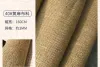 バッグ用のメーターによる生地ジュートファブリックニードルワークテーブルクロス装飾的な縫製粗いリネン平野肥厚布通気性繊維