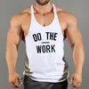 Marque Vêtements pour hommes Fi Entraînement Débardeur Imprimer Cott Gyms Gilet Bodybuilding Undershirt Hommes Tops Fitn Sleevel Chemise k1Th #