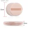 Svampar Applicators Cotton 10 Piece of Professional Round Face Body Powder Foundation Make-up Puff Portable Soft Cosmetics Makeup Sponge Batch Q240325