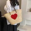 Totes Frauen Tasche Weibliche Umhängetaschen Stroh Handtaschen Luxus Damen Hand Geldbörse Mode Schulter Bolsa Sac