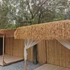 Fiori decorativi Prato esterno Imitazione Paglia Decorazione tetto in paglia artificiale Tappeto Capanna Erba finta 1x0,5 M
