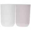 Mugs 2 Pcs Mouthwash Cup Bathroom Tumbler Drinking Brush Cups Toothbrush Lovers Holders