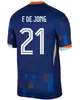 3XL 4XL 2024 Nederland MEMPHIS European Cup 24 25 Holland jersey DE JONG VIRGIL DUMFRIES BERGVIJN Shirt AKE DE LIGT heren kindertenue voetbalshirt Spelerversie