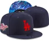 ユニセックスホールセールドジャーススナップバックソックス野球デザイナーラグジュアリーフィットキャップレターサイズ帽子新しい時代キャップバケツハットMLBSフラットピークメンズフルクローズド7-8 B2