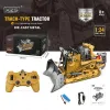 Cars ZHENDUO Remote Control Truck 8CH RC Bulldozer Machine on Control Car Toys for Boys Hobby Engineering New Christmas Gifts