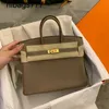 Borsa a mano in vera pelle Bk Top Luxurys Fashion Star Stessa pelle bovina portatile di grande capacità da donna TQ3G reale