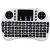 Keyboards Mini Rii I8 Wireless Keyboard 2.4G English Air Mouse Remote Control Toucad For Smart Android Tv Box Notebook Tablet Pc Drop Otcs7