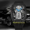 eternity sporthorloges Nieuwste producten Super running 16 cilinder motor wijzerplaat EPIC X CHRONO CAL V16 automatisch herenhorloge PVD zwart 288Q