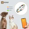 Trackers Nouveau PETKIT Fit 3 Smart Pet Activité Moniteur de sommeil Bluetooth Télécommande étanche Colliers de chat de chien Tag Travail avec App