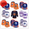 Edmonton Custom Oilers Hockey Jerseys 7 Paul Coffey 31 Grant Fuhr 86 Philip Broberg 75 Evan Bouchard 16 Tyler Benson 74 Stuart Skinner Olivier Rodrigue Dylan Holloway