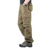 Pantaloni mimetici da uomo Pantaloni tattici militari Pantaloni da lavoro Sport all'aria aperta Trekking Caccia Pantaloni Cott Pantaloni sportivi durevoli I5IP #