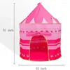 Tents And Shelters Kids Play Tent For Children Pink Indoor Outdoor Gifts Travel Home Girls Gifts-Drop Sh