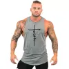 Neue Fitn Guys Gym Kleidung Cott Gedruckt Training Singuletts Bodybuilding Tank Top Herren Muscle Sleevel T-shirt Sport Weste N2hH #