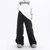 Joggers spodnie mężczyźni kobiety swobodne duże szerokie nogi spodni Sweatpant harajuku workowate spodnie Y2K Streetwear Summer Spodery L44J#