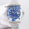 Automatyczny zegarek RLX Mens Watch EW3135 MOVE MOVEL MECHATYCZNY Różowy Pierścień podwodny Zielony 904L 40 mm Orologio Waterproof Bransoleta Glow Watch