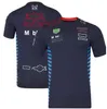 2024 Новая футболка F1 Racing с коротким рукавом, летние мужские и женские рубашки поло по индивидуальному заказу