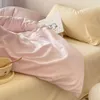 Lençóis de tamanho queen nórdico conjunto de roupa de cama dupla conjunto de lençol edredom capa de edredom