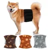 Vestuário para cães Ohbabyka 2 pacotes de fraldas masculinas laváveis ​​reutilizáveis calças fisiológicas sanitárias para animais de estimação fralda para treinamento de roupas íntimas