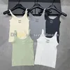 Sneldrogende Tanks Top Dames Elastisch Sport Tee Luxe Geborduurde Gym Tees Zomer Ademend Vest