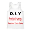 DIY Custom Design Own Style Polyester 3D Imprimé gilet Men Femmes Streetwear Tops surdimensionnés Fournisseurs pour Drop Shipper 54pk #