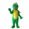Mascot kostymer Green Dragon Mascotte Fancy Dress Character Carnival Christmas Celebration Mascot Costume