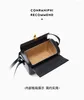 Вечерние сумки, летняя женская сумка 2024, кожаная сумка в стиле ретро, маленькая коробка из воловьей кожи, квадратная через плечо