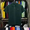 Uitverkoop Heren 100% Katoen Poloshirts met korte mouwen Casual revers Logo T-shirts voor de zomer Basic shirt Tennispolo's Shirts 5XL Tops 70HB#