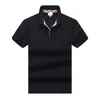 Дизайнер Polo Tshirt Casual Print Classic Polo рубашка с твердым дышащим футболкой Slim Fit с коротким рукавом мужские футболки мужские футболки 3D буквы Bos Tops качественная одежда M-3XL