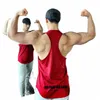 Novo verão correndo colete homens malha ginásio roupas musculação tank tops treinamento sleevel camisa fitn stringer tanktop 28yN #