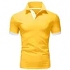 Mannen Zomer Polo Shirt Man Busin Casual T-shirt Ademend Golf Sportwear Korte Mouwen Tops voor Mannelijke Maat s-8XL A8Nt #