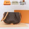 Original Louisis Vouton Croissant Sacos Espelho Qualidade Designer Luxo Crossbody Bag Real Bolsa De Couro Conjunto Ombro Denim Sacos Com Caixa Sac Luxe Dhgate Novo