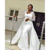 Lace Long Mermaid Sleeve Wedding Dresses African Plus Size Aso Ebi Sweetheart Stain Bridal Gowns Vestidos De Novia