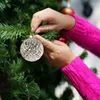 Decorazione per feste ornamenti natalizi palle di Natale pendenti alberi sospesi.