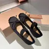 Diseñador zapatos planos de ballet zapato de baile Miui Yoga sexy caminar holgazán hombres mujer encantador zapato de entrenamiento Arco seda sandalia cuero satén lujo vestido de verano zapato casual niña