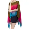 Sarongs Womens Summer Chiffon Sunscreen Scarf 고품질 운전 스카프 숄 다기능 숄 비키니 커버 비치 24325