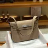 the Factory Bag of Exports 2024 New and Postman Versatile Genuine Leather Womens Large Capacity Underarm Single Shoulder Straddle