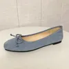 Casual Schuhe Leopard Ballett Wohnungen Frauen Karree Slip Auf Ballerina Faulenzer Frühling Weibliche Feetwear Zapatos De Mujer Plus Größe 43