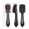 Salon professionnel Maison des cheveux en une étape et AIR électrique chauffage rapide Sèche-sècheter Brosse litreux peigne 240313