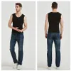 winter Warm Mens Tank Tops Clothes Thick Fitn Heating Fiber Vest Male Seaml Top Sleevel Casual Undershirt x8mj#