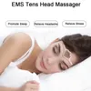 Queen Crown Smart Sleep Instrument Sleeping Aid Electric Head Massager Migraine Relief Relaxing Pulse Therapy Deep Tool 240309