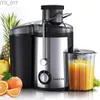 Juicers Juice extractor 800W juicer 3-inch large mouth suitable for all fruits and vegetables juice extractor 2-speed easy to cleanL240401