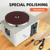 gereedschap Electric Polisher Knife Sharpener Hairdressing Scissors Manicure Knife Special Polishing Machine Diamond Grinding Disc