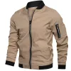 6xl Jacket Men Fi Casual Mens Jacket Sportswear Tactical Bomber Jacket Mens Jackets Men Coats Plus Size 6XL Wind Breaker g14E#