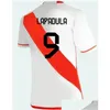 Camisetas de fútbol Perú 2024 Copa América Hogar Blanco Visitante Peruana 24 25 Camiseta de fútbol 2025 Equipo nacional Pineau Cuevas Solano Pizarro A Otusz