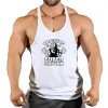 2023 Nouveau Bodybuilding Stringer Débardeurs Hommes Anime drôle Vêtements d'été Gilet de course Fitn vêtements Cott gym singlets 106V #